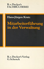 Mitarbeiterführung in der Verwaltung